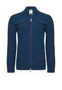 R2 Amsterdam Travel Full Zip Overshirt, Navy image