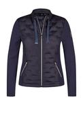 Rabe Light Puffer Detail Jacket, Navy image