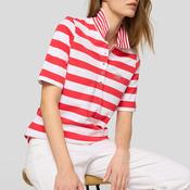 Rabe Striped Polo Shirt, Red image