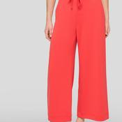 Rabe Wide Leg Culotte Trousers, Red