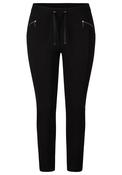 Rabe Faux Pocket Skinny Leg Trousers, Black image