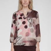 Rabe Abstract Printed Blouse, Pink Multi