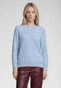 Rabe Textured Round Neck Jumper, Blue image