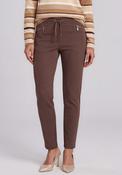 Rabe Slim Fit Causal Trousers, Brown image