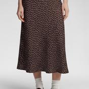 Rabe Polka Dot Maxi Skirt, Brown image