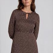 Rabe Polka Dot Midi Dress, Brown image
