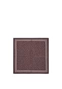 Rabe Cotton Polka Dot Neck Scarf, Brown image