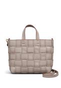 Radley Abbey Small Open Top Leather Grab Bag, Beige image