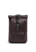 Rains Rolltop Rucksack, Burgandy image