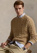 Ralph Lauren Cable Knit Jumper, Camel image