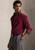 Ralph Lauren Custom Fit Fine Corduroy Shirt, Wine image