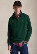 Ralph Lauren Estate Rib Quarter Zip Sweatshirt, Dark Green image