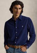 Ralph Lauren Custom Fit Fine Corduroy Shirt, Navy image