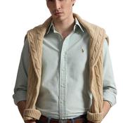 Ralph Lauren Iconic Custom Fit Oxford Shirt, Faded Mint Green image