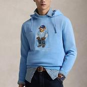 Ralph Lauren Denim Polo Bear Hoodie, Chambray Blue