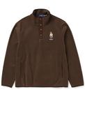 Ralph Lauren Polo Bear Quarter Button Fleece, Brown image