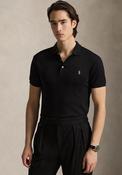 Ralph Lauren Slim Fit Soft Touch Polo Shirt, Black image