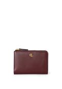 Ralph Lauren Small Bi-Fold Wallet, Wine image