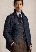 Ralph Lauren The Beaton Quilted Barn Coat, Navy image