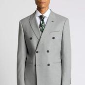 Remus Uomo Marino J Double Breasted Blazer, Grey