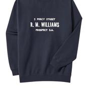 R.M WILLIAMS Bale Loopback Sweatshirt, Navy