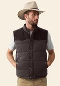R.M WILLIAMS Carnarvon Gilet, Chocolate Brown image