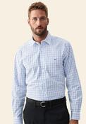 R.M WILLIAMS Collins Check Shirt, Pale Blue image
