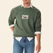 R.M WILLIAMS Heritage Crew Neck Sweatshirt, Green