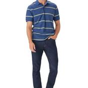 R.M WILLIAMS Rod Stripe Polo Shirt, Blue &amp; Green image