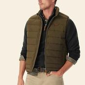R.M WILLIAMS Rydall Padded Gilet, Olive Green