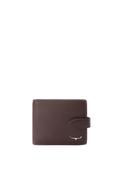R.M WILLIAMS Wallet with Pocket &amp; Tab, Chestnut image