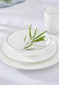 Royal Worcester Serendipity Platinum Fine Bone China Dinner Set, 16 Piece image
