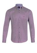 Andre Regan Pattern Shirt, Burgundy Multi image