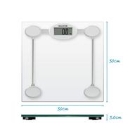 Salter Glass Digital Bathroom Scale, Clear image