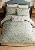 Sanderson Damson Blossom Reversible Duvet Cover Set, Porcelain image