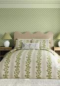 Sanderson Cobnut Stripe Duvet Cover Set, Green image