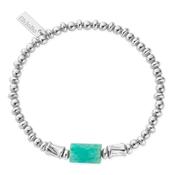 ChloBo Balance Spirit Stone Bracelet, Silver image