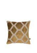 Scatter Box Orva Geo Cushion 43x43cm, Gold image