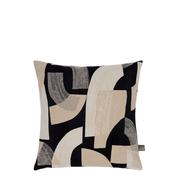 Scatter Box Vance Cushion 43x43cm, Black &amp; Natural