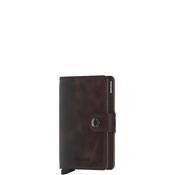 Secrid Mini Wallet, Vintage Chocolate
