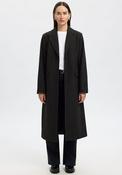 Selected Femme Fally Wool Blend Coat, Dark Grey image