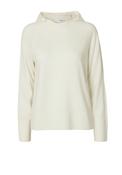 Selected Femme Thea Fine Knit Hoodie, Cream image