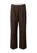 Selected Femme Sienna Wide Leg Trousers, Brown image