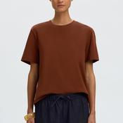 Selected Femme Essential Boxy T-Shirt, Brown image