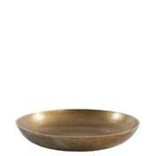 Light &amp; Living Medium Joley Circle Dish, Antique Bronze