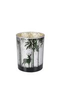 Small Enchanted Reindeer Candle Holder image