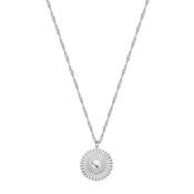 ChloBo Radiance Twisted Rope Chain Necklace, Silver image