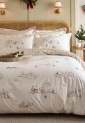 Sophie Allport Winter Scene Duvet Cover Set, Off White image