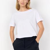Soyaconcept Derby Cotton Round Neck T-Shirt, White image