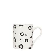Siip Leopard Mug, White